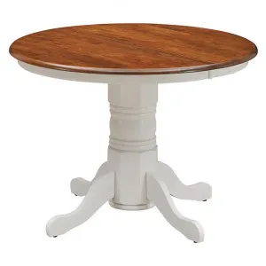 Hamilton Wooden Extensible Round Dining Table, 107-150cm by Dodicci, a Dining Tables for sale on Style Sourcebook