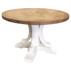 Bellevue Timber Round Dining Table, 120cm by Manoir Chene, a Dining Tables for sale on Style Sourcebook