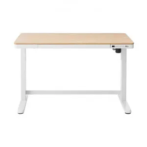 STA NE02 Electric Standing Desk, 120cm, Ashwood / White by Nori Handelab, a Desks for sale on Style Sourcebook
