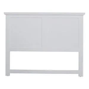 Hamptons Queen Bedhead in White by OzDesignFurniture, a Bed Heads for sale on Style Sourcebook