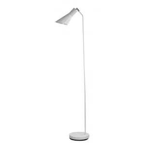 Thor Metal Floor Lamp, White by Oriel Lighting, a Floor Lamps for sale on Style Sourcebook