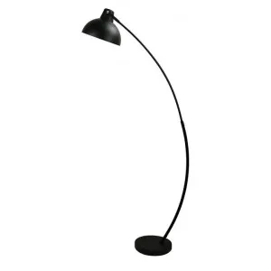 Lago Metal Arc Floor Lamp, Black by Oriel Lighting, a Floor Lamps for sale on Style Sourcebook