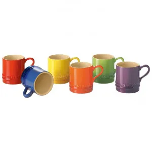 Chasseur La Cuisson 6 Piece 100ml Petit Cup Set - Assorted Colours by Chasseur, a Cups & Mugs for sale on Style Sourcebook