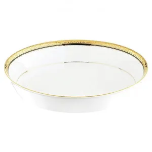 Noritake Regent Gold Fine China Oval Serving Bowl by Noritake, a Bowls for sale on Style Sourcebook
