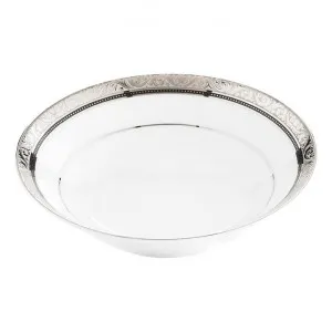 Noritake Regent Platinum Fine China Dessert Bowl by Noritake, a Bowls for sale on Style Sourcebook