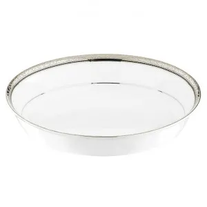 Noritake Regent Platinum Fine China Oval Serving Bowl by Noritake, a Bowls for sale on Style Sourcebook
