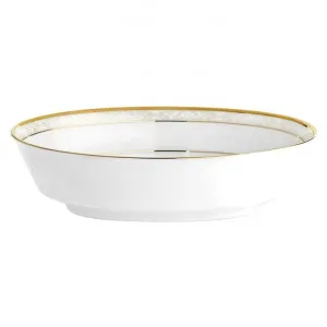 Noritake Hampshire Gold Fine China Oval Serving Bowl by Noritake, a Bowls for sale on Style Sourcebook
