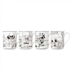 Noritake Le Restaurant Noritake Le Restaurant Fine Porcelain 4 Piece Mug Set by Noritake, a Cups & Mugs for sale on Style Sourcebook