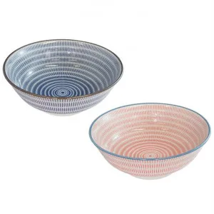 Mino Japan Table Talk 2 Piece 19.5cm Blowl Set by Mino Japan, a Bowls for sale on Style Sourcebook