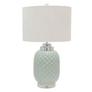 Island Hand Made Glazed Ceramic Table Lamp by Diaz Design, a Table & Bedside Lamps for sale on Style Sourcebook