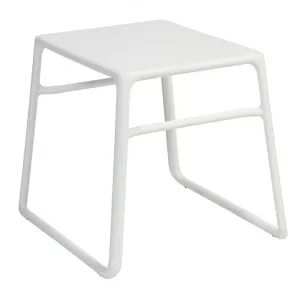 Pop Italian Made Commercial Grade Outdoor Side Table, White by Nardi, a Tables for sale on Style Sourcebook