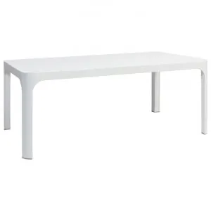 Net Italian Made Commercial Grade Outdoor Coffee Table, 100cm, White by Nardi, a Tables for sale on Style Sourcebook