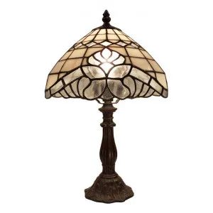 Vienna Tiffany Style Stained Glass Table Lamp, Small by GG Bros, a Table & Bedside Lamps for sale on Style Sourcebook