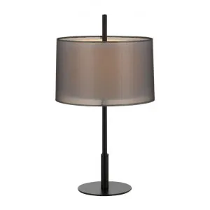 Vale Modern Metal Table Lamp, Black by Telbix, a Table & Bedside Lamps for sale on Style Sourcebook