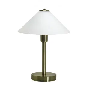 Ohio Metal Table Lamp, Antique Brass by Telbix, a Table & Bedside Lamps for sale on Style Sourcebook