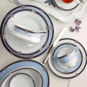 Noritake Springbrook Fine Porcelain Tea Cup & Saucer Set by Noritake, a Cups & Mugs for sale on Style Sourcebook