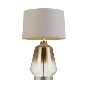 Harper Glass Table Lamp, Gold by Telbix, a Table & Bedside Lamps for sale on Style Sourcebook