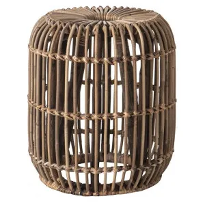 Dixie Rattan Round Side Table, Small, Natural by Casa Bella, a Tables for sale on Style Sourcebook