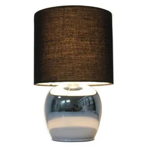 Corin Metal Base Touch Table Lamp, Black by Lumi Lex, a Table & Bedside Lamps for sale on Style Sourcebook