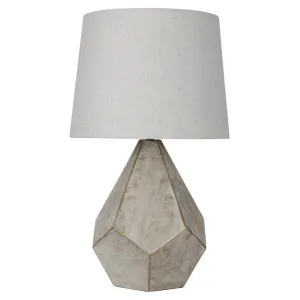Leon Geometric Table Lamp by Oriel Lighting, a Table & Bedside Lamps for sale on Style Sourcebook