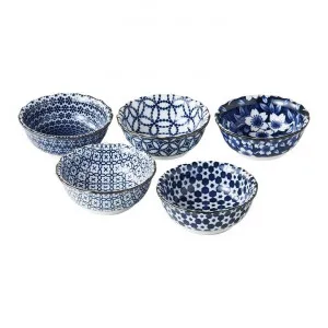Nami 5 Piece Porcelain Dipping Bowl Set by Mino Japan, a Bowls for sale on Style Sourcebook