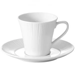 Noritake Conifere Fine Porcelain Coffee Cup & Saucer Set by Noritake, a Cups & Mugs for sale on Style Sourcebook