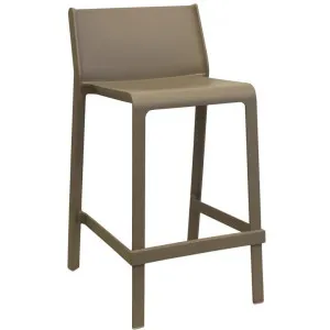Trill Italian Made Commercial Grade Indoor / Outdoor Counter Stool, Taupe by Nardi, a Bar Stools for sale on Style Sourcebook