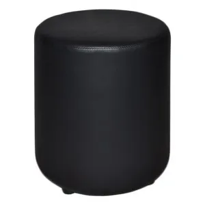 Delhi Commercial Grade Vinyl Ottoman, Black by Eagle Furn, a Ottomans for sale on Style Sourcebook