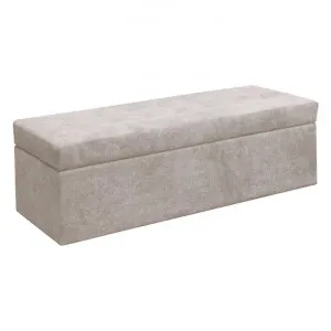 Francis Fabric Storage Ottoman, Champagne by MATF Furniture, a Ottomans for sale on Style Sourcebook
