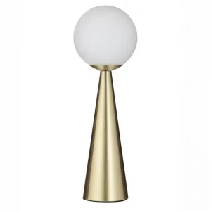 Orion Metal Table Lamp, Gold by Amalfi, a Table & Bedside Lamps for sale on Style Sourcebook