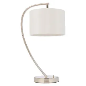 Oisin Steel Base Arc Table Lamp by Casa Bella, a Table & Bedside Lamps for sale on Style Sourcebook