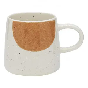 Ecology Nomad Stoneware Mug, Papaya / White by Ecology, a Cups & Mugs for sale on Style Sourcebook