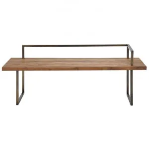 Tropica Santiago Commercial Grade Reclaimed Teak Timber & Metal Hall Bench, 160cm by Superb Lifestyles, a Benches for sale on Style Sourcebook