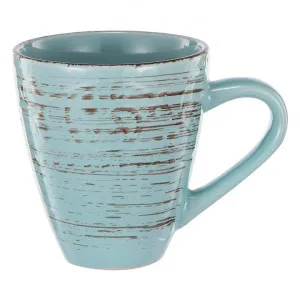 Dane Hill Stoneware Mug, Aqua by Affinity Furniture, a Cups & Mugs for sale on Style Sourcebook