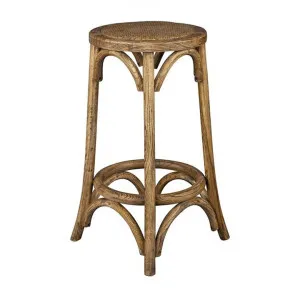 Denver Thea Elm Timber Counter Stool, Oak by Florabelle, a Bar Stools for sale on Style Sourcebook