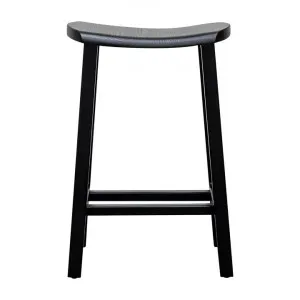 Soren Ash Timber Counter Stool, Black by Conception Living, a Bar Stools for sale on Style Sourcebook