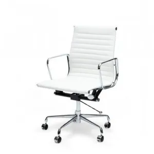 Floyd Low Back Office Chair - White - Last One by Interior Secrets - AfterPay Available by Interior Secrets, a Chairs for sale on Style Sourcebook