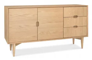 Johansen Scandinavian Wooden Buffet Cabinet - Natural by Interior Secrets - AfterPay Available by Interior Secrets, a Sideboards, Buffets & Trolleys for sale on Style Sourcebook