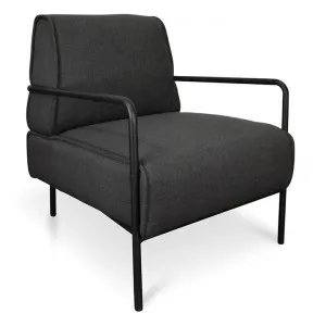 Ken Fabric Lounge Chair - Dark Grey by Interior Secrets - AfterPay Available by Interior Secrets, a Chairs for sale on Style Sourcebook