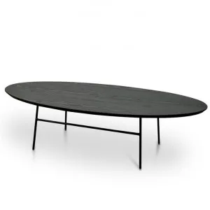 Linda 117.5cm Ash Coffee Table - Black by Interior Secrets - AfterPay Available by Interior Secrets, a Coffee Table for sale on Style Sourcebook