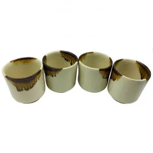 Kino Ceramic Teacup, Set of 4 by LIVGGO, a Cups & Mugs for sale on Style Sourcebook