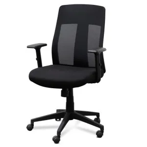 Benson Mesh Office Chair - Black by Interior Secrets - AfterPay Available by Interior Secrets, a Chairs for sale on Style Sourcebook