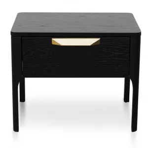 Allison Wooden Bedside Table - Black by Interior Secrets - AfterPay Available by Interior Secrets, a Bedside Tables for sale on Style Sourcebook