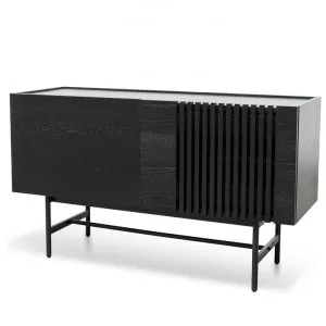 Onito 120cm Buffet Unit - Full Black by Interior Secrets - AfterPay Available by Interior Secrets, a Sideboards, Buffets & Trolleys for sale on Style Sourcebook