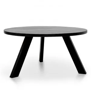 Ethan Round Dining Table - Full Black by Interior Secrets - AfterPay Available by Interior Secrets, a Dining Tables for sale on Style Sourcebook
