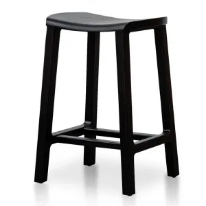 Judy Wooden Bar Stool - Black by Interior Secrets - AfterPay Available by Interior Secrets, a Bar Stools for sale on Style Sourcebook