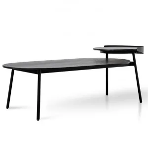 Pena 1.47m Wooden Coffee Table - Full Black by Interior Secrets - AfterPay Available by Interior Secrets, a Coffee Table for sale on Style Sourcebook