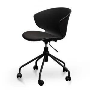 Betrillo Office Chair - Full Black by Interior Secrets - AfterPay Available by Interior Secrets, a Chairs for sale on Style Sourcebook