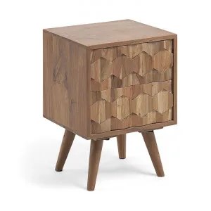 Magda Solid Wattle Timber Bedside Table by Interior Secrets - AfterPay Available by Interior Secrets, a Bedside Tables for sale on Style Sourcebook