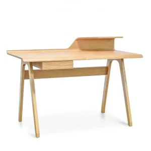 Ruban Wooden Home Office Desk - Natural by Interior Secrets - AfterPay Available by Interior Secrets, a Desks for sale on Style Sourcebook